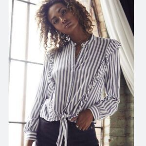 Rails Piper Striped Top Blouse Shirt